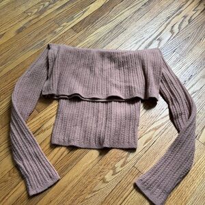 Off the Shoulder Sweater
